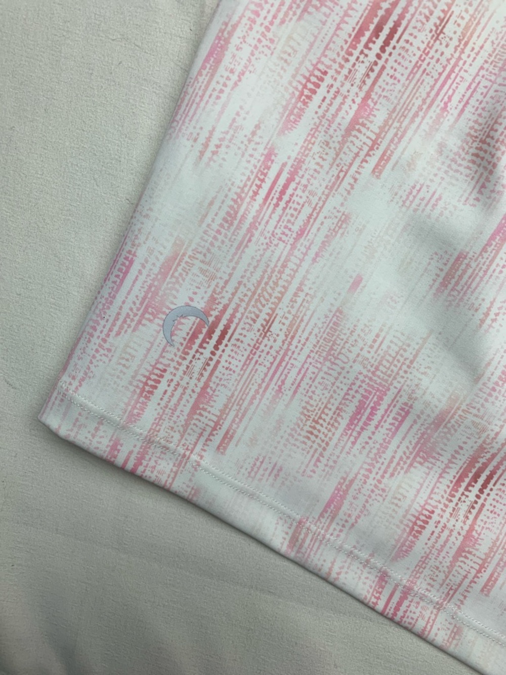 Zyia size large White Pink Active Drawstring Shorts running athletic casual - Picture 3 of 8